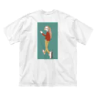 五月の女の子 ビッグシルエットTシャツ