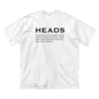 とりのすのheads ビッグシルエットTシャツ