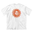 餃子めいめいのGyoza Solar Flear ビッグシルエットTシャツ