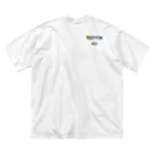 ストリートファッションはEighTwOne-821-(えいとぅーわん はちにーいち)のボックスLOGO ビッグシルエットTシャツ