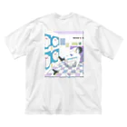 hcmrのコインランドリー ビッグシルエットTシャツ