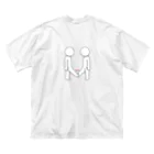 nachanのちょこん ビッグシルエットTシャツ