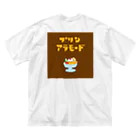 スナック昭和のプリンアラモード ビッグシルエットTシャツ