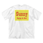 Sunny サニー バーガーショップ ハンバーガーのSunny サニー バーガーショップ ハンバーガー ビッグシルエットTシャツ