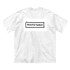 WHITE_TABLEの0615 ビッグシルエットTシャツ