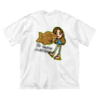 NEF girls.official のNGS Miyu ビッグシルエットTシャツ