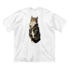 NAGATAIのTabby Cat Big T-Shirt