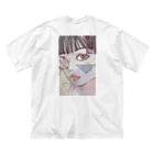 みちゃらし①号店のgirl ビッグシルエットTシャツ