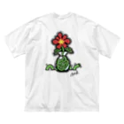 nosuke.のwavy flower   Big T-Shirt