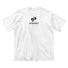 UROKODO Official Web Shopの黒ロゴ-半袖BIGシルエットT ビッグシルエットTシャツ