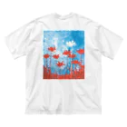 CHIYORIESYOPPUの悲願花 ビッグシルエットTシャツ