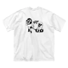 LUCHAの(バックプリント)LUCHA#106mono ビッグシルエットTシャツ