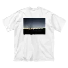 2929gawDesignShop358のEarly winter sunrise ビッグシルエットTシャツ