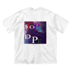 STOP-and-DOPEの【STOP】蒼舌ちゃん【DOPE】 ビッグシルエットTシャツ