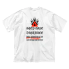 schwartz supply.のKeep Safe Distance ビッグシルエットTシャツ