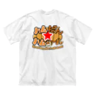 ハムぱん☆ハムロール＠直売店のハムロール（裏系はロゴ付き） Big T-Shirt