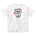 reeno room o(^-^)oの【LOVE and PEACE】#16 ビッグシルエットTシャツ