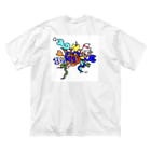 reeno room o(^-^)oの【へびくん】＃21 人生の縮図 ビッグシルエットTシャツ