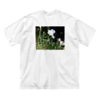 00'sの00'sのflower ビッグシルエットTシャツ