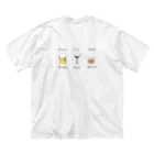 Paleale(ペールエール)の月曜日から🍺 ビッグシルエットTシャツ