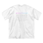 しゃけちゃんストアのrara ha totemo menkoi. ビッグシルエットTシャツ