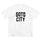 JIMOTO Wear Local Japanの五島市 GOTO CITY ビッグシルエットTシャツ