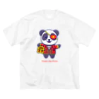 LoveAnimalの海賊パンダさん Big T-Shirt