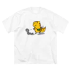 pinyako5502のひょうもんくん ビッグシルエットTシャツ