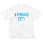 JIMOTOE Wear Local Japanの釜石市 KAMAISHI CITY ビッグシルエットTシャツ