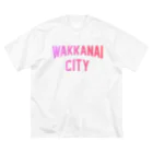 JIMOTO Wear Local Japanの稚内市 WAKKANAI CITY ビッグシルエットTシャツ