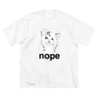 nya-mew（ニャーミュー）のいやーん無理ニャー ビッグシルエットTシャツ