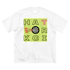 かびだーつのダーツ(HATTRICK) ビッグシルエットTシャツ