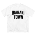 JIMOTO Wear Local Japanの茨城町 IBARAKI TOWN ビッグシルエットTシャツ