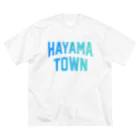 JIMOTOE Wear Local Japanの葉山町 HAYAMA TOWN ビッグシルエットTシャツ