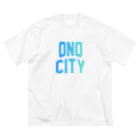 JIMOTOE Wear Local Japanの大野市 ONO CITY ビッグシルエットTシャツ