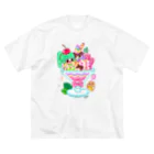 ミジワールドSUZURIショップのアイスクリーム Big T-Shirt