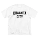 JIMOTO Wear Local Japanの北秋田市 KITAAKITA CITY ビッグシルエットTシャツ