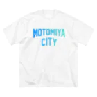 JIMOTOE Wear Local Japanの本宮市 MOTOMIYA CITY Big T-Shirt
