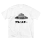 candymountainのアダムスキー型UFO ビッグシルエットTシャツ