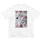 Air SumouthのTanu➯ta ビッグシルエットTシャツ