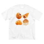 REIKO SHIBUYAの菓子パンが好き　〜パンたち〜 ビッグシルエットTシャツ