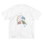 NANASHOPのGoldFish金魚 ビッグシルエットTシャツ