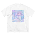 あくむ病院のfall in（ゆめかわいいトリップ） ビッグシルエットTシャツ