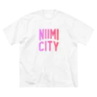 JIMOTOE Wear Local Japanの新見市 NIIMI CITY Big T-Shirt