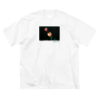 equal_wingのshine on me チューリップ ビッグシルエットTシャツ