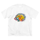 shi-chi Labo graph(詩一）のハナネズミ ビッグシルエットTシャツ