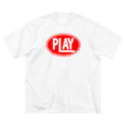 PLAY clothingのELLIPSE LOGO R ① ビッグシルエットTシャツ