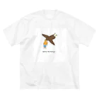 のりおのHuman the Hunted ビッグシルエットTシャツ