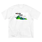北アルプスブロードバンドネットワークの公式グッズA ビッグシルエットTシャツ