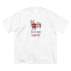 onehappinessのウェルシュコーギー　マカロン ビッグシルエットTシャツ